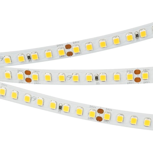 Лента светодиодная RT 2-5000-50m 24V Cool 8K 2x (2835, 160 LED/m, LUX) (Arlight, 12 Вт/м, IP20)