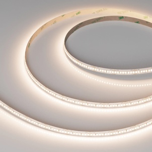 Лента светодиодная MICROLED-M320-8mm 24V Warm3500 (8 W/m, IP20, 2216, 5m) (Arlight, 130 лм/Вт)