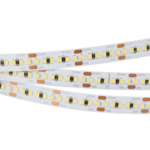 Лента светодиодная MICROLED-5000 24V Day4000 8mm (2216, 300 LED/m, LUX) (Arlight, 8 Вт/м, IP20)