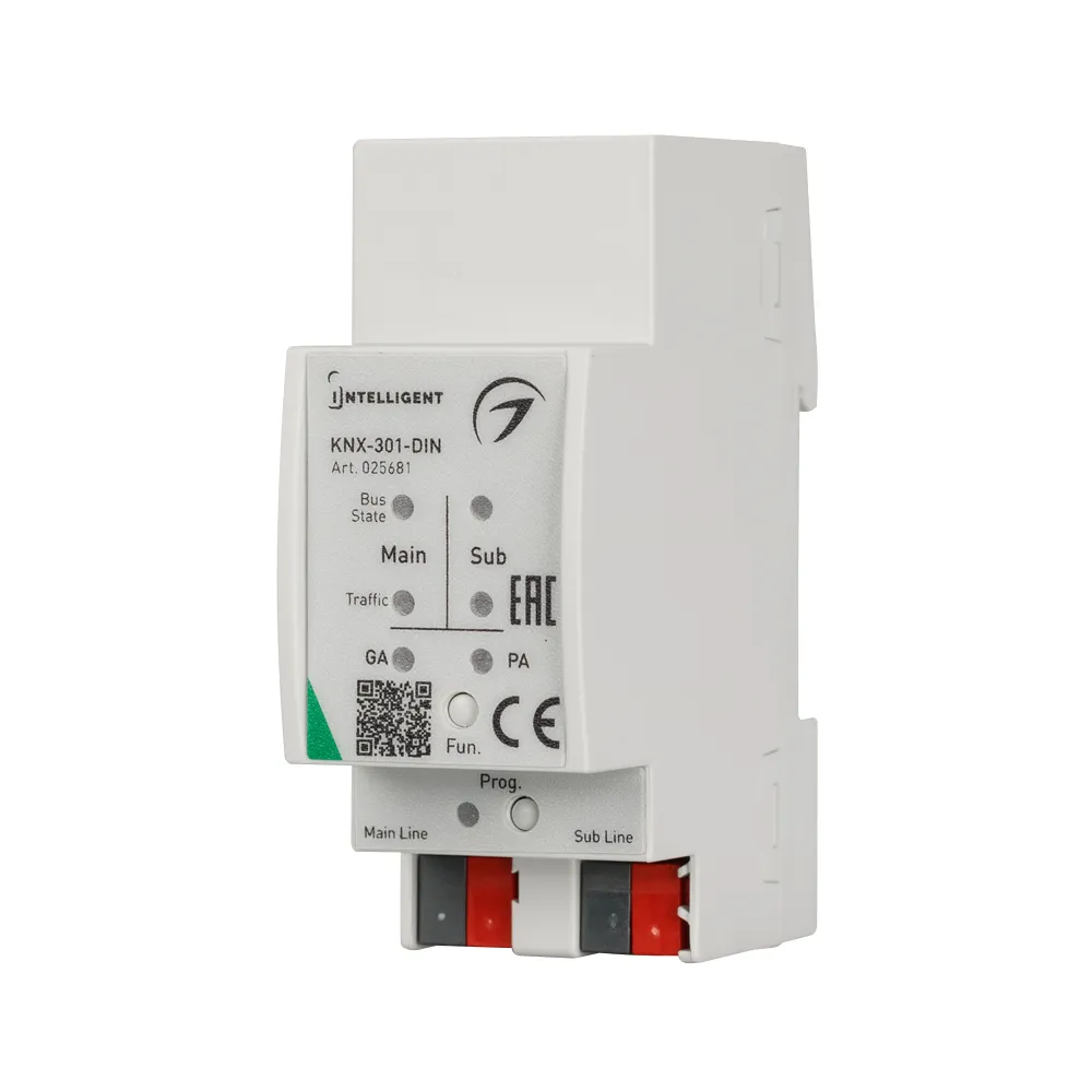 INTELLIGENT ARLIGHT Шинный соединитель KNX-301-DIN (BUS) (Arlight, IP20 Пластик, 2 года) - изображение товара