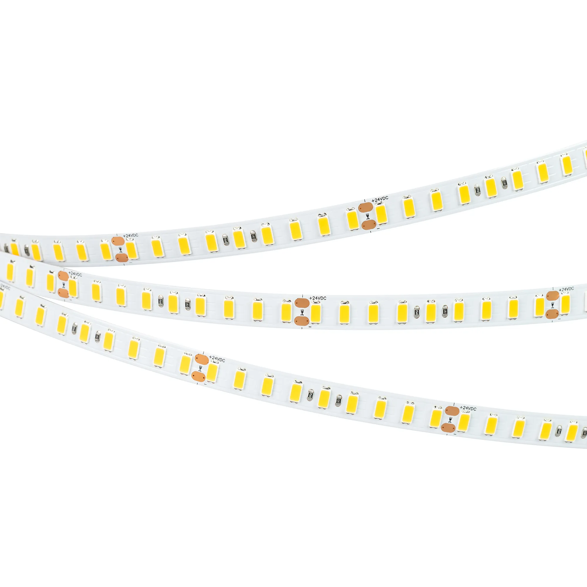 Лента светодиодная ULTRA-C126-10mm 24V Warm3000 (14.4 W/m, IP20, 5630, 5m) (Arlight, высок.эфф.200 лм/Вт)