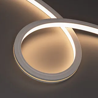 Лента герметичная MOONLIGHT-TOP-X280-16x16mm 24V Warm3000 (10 W/m, IP67, 0,5m, wire x1) (Arlight, Образец) - изображение товара