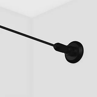 Лента-трос STINGRAY-R2-IC-A120 24V BLACK Day4000 (9.6 W/m, IP20, 10m) (Arlight, Сталь+Алюминий) - изображение товара