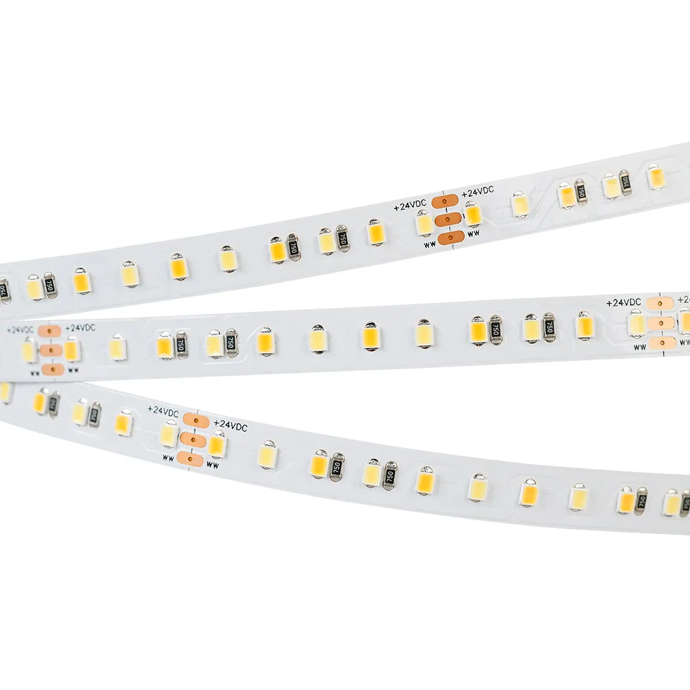 Лента светодиодная RT 6-5000 24V White-MIX 2x (2835, 120 LED/m, LUX) (Arlight, 23 Вт/м, IP20)