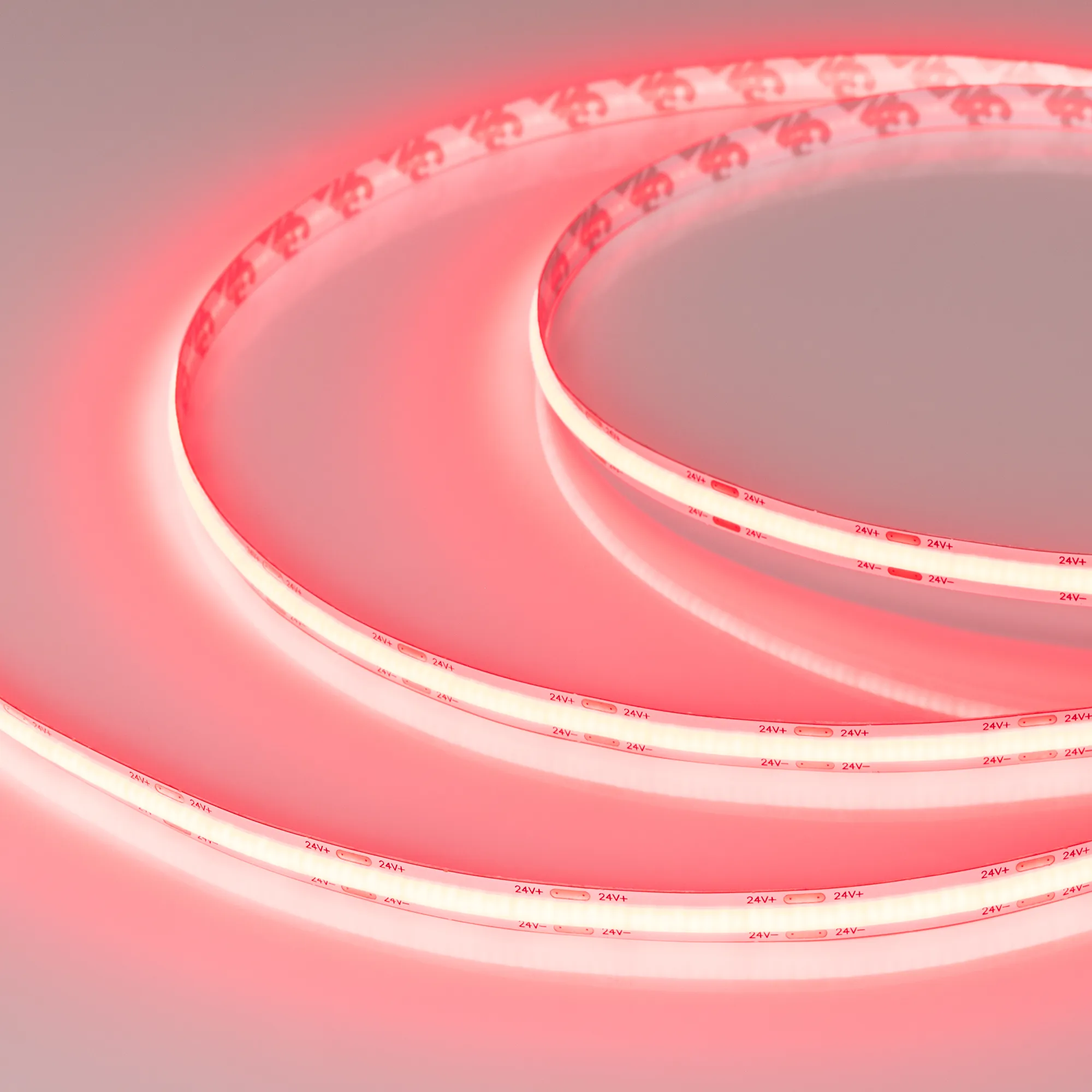 Лента светодиодная COB-X544-8mm 24V Red (11.5 W/m, IP20, CSP, 5m) (Arlight, 11.5 Вт/м, IP20)