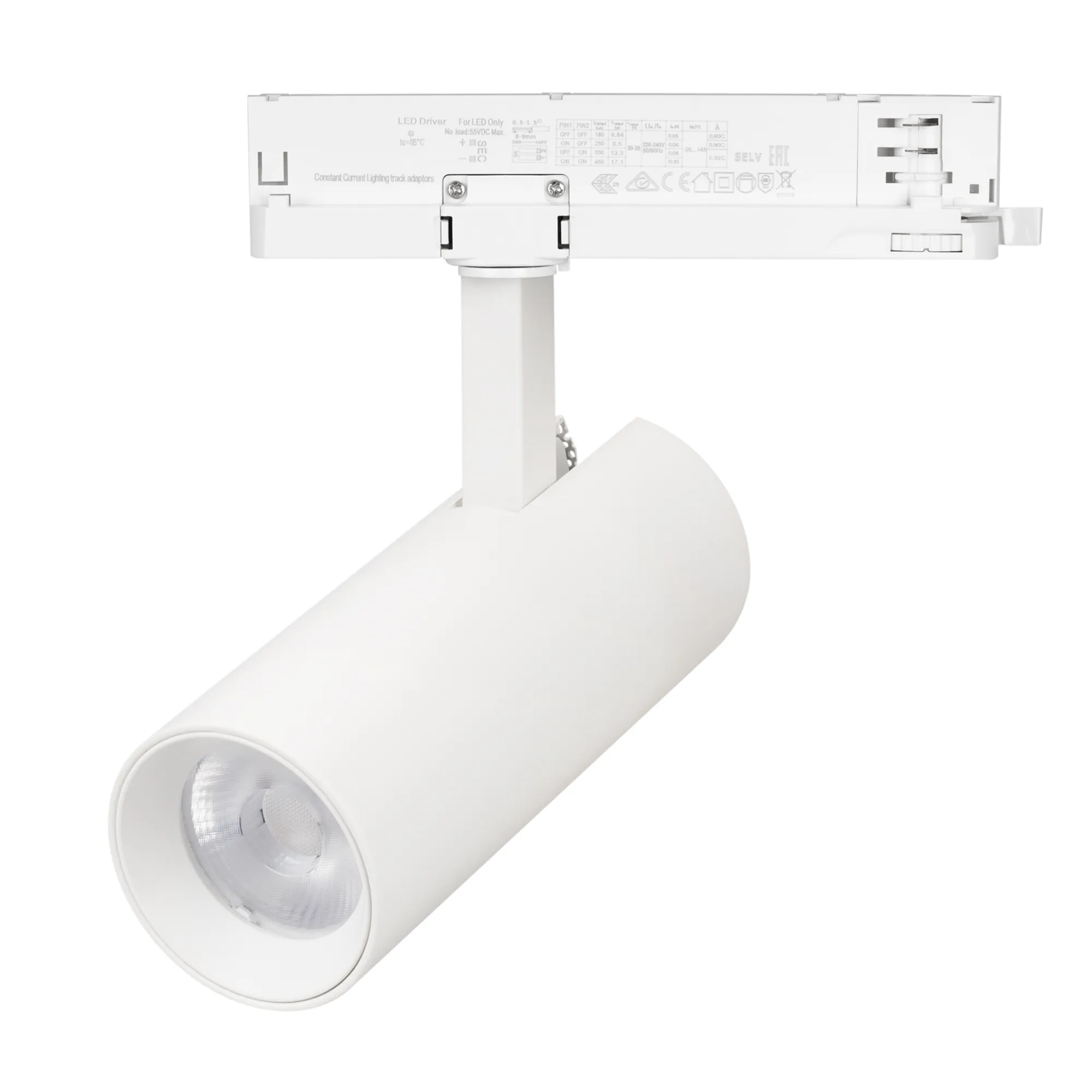 Светильник LGD-GERA-4TR-R55-10W Warm3000 (WH, 24 deg, 230V, DALI) (Arlight, IP20 Металл, 5 лет)
