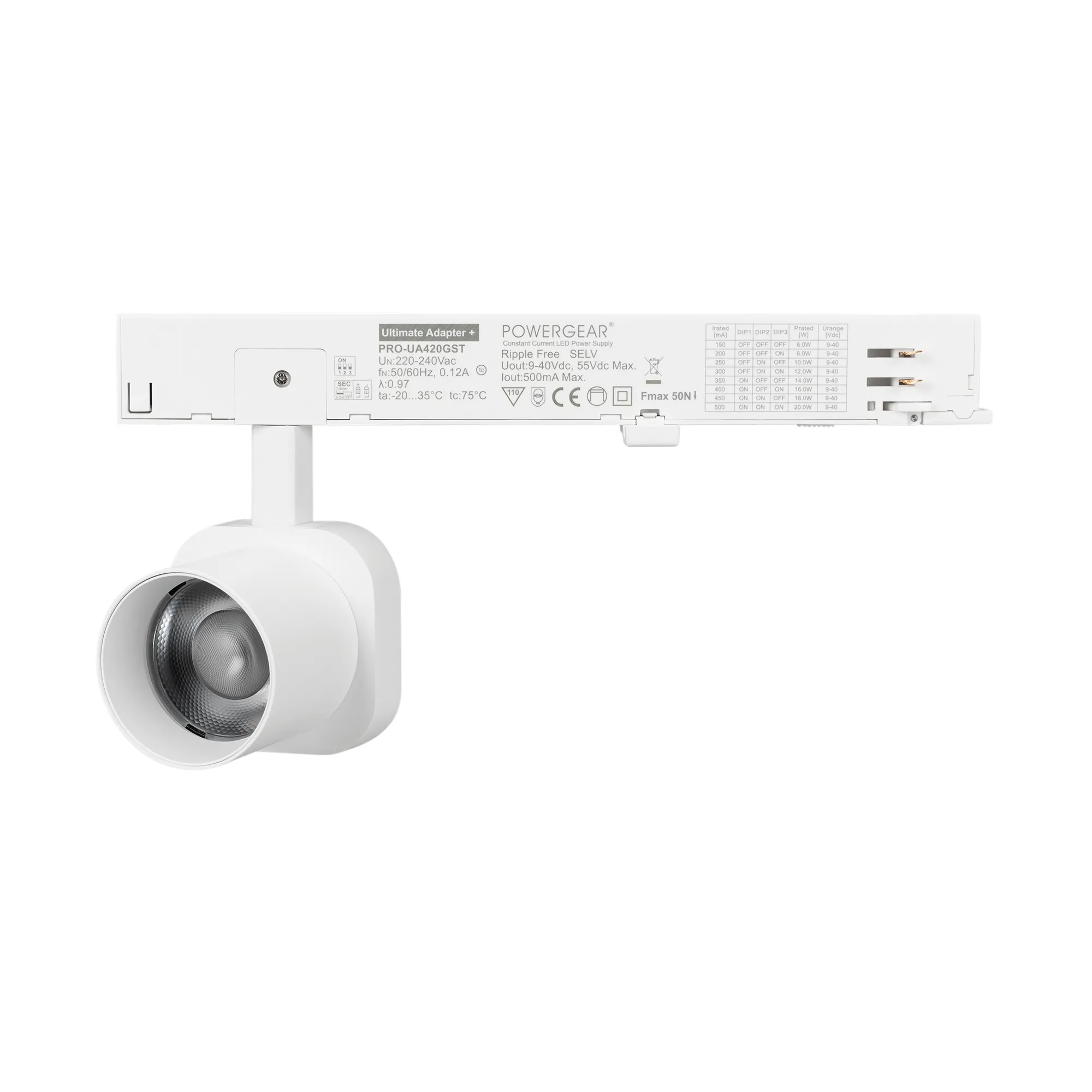 Светильник LGD-DIAFILM-4TR-R60-10W Warm3000 (WH, 20 deg, 230V) (Arlight, IP20 Металл, 5 лет)